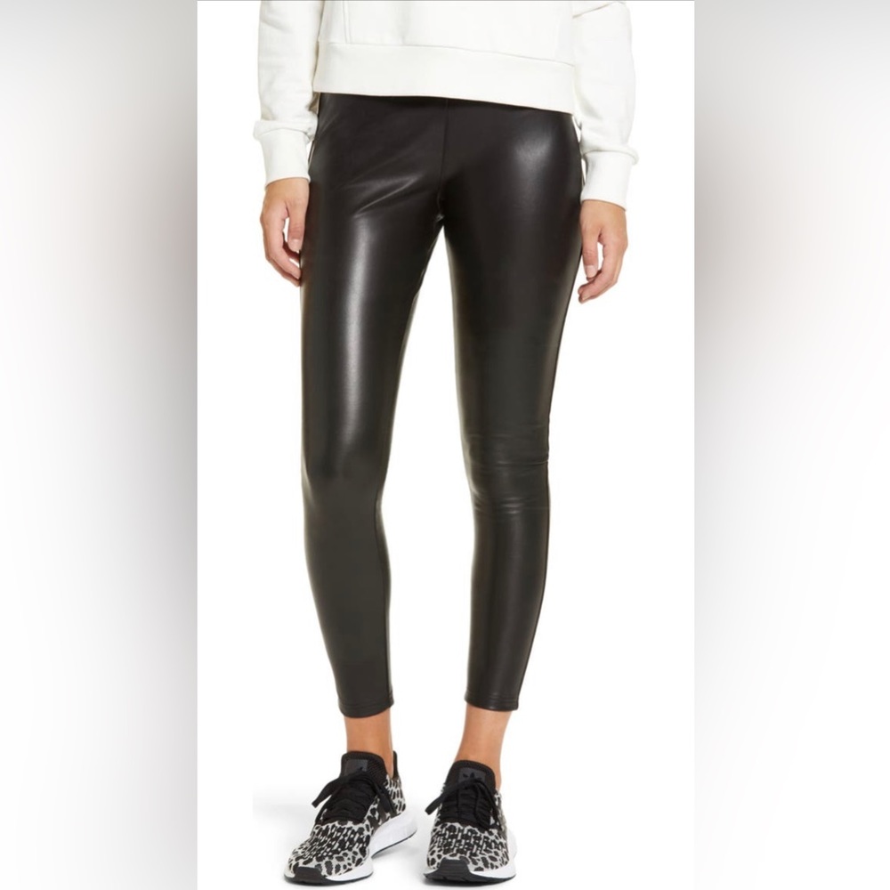 NWT Nordstrom faux leather leggings